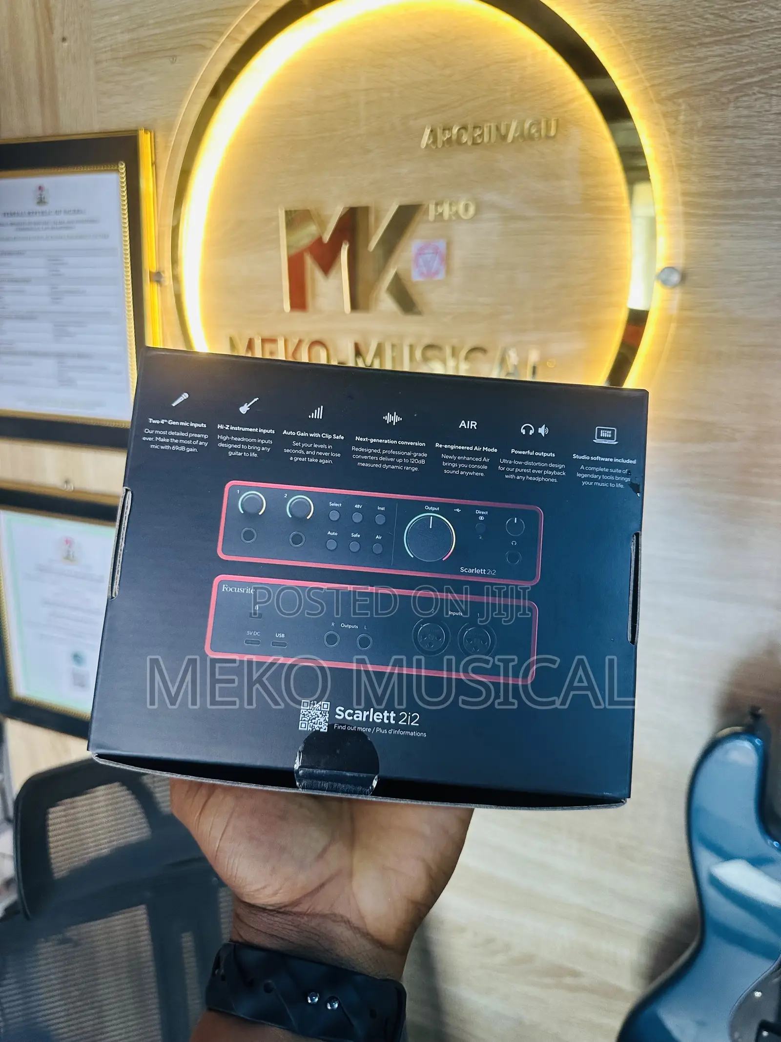 Focusrite Scarlett 2i2 4th Gen