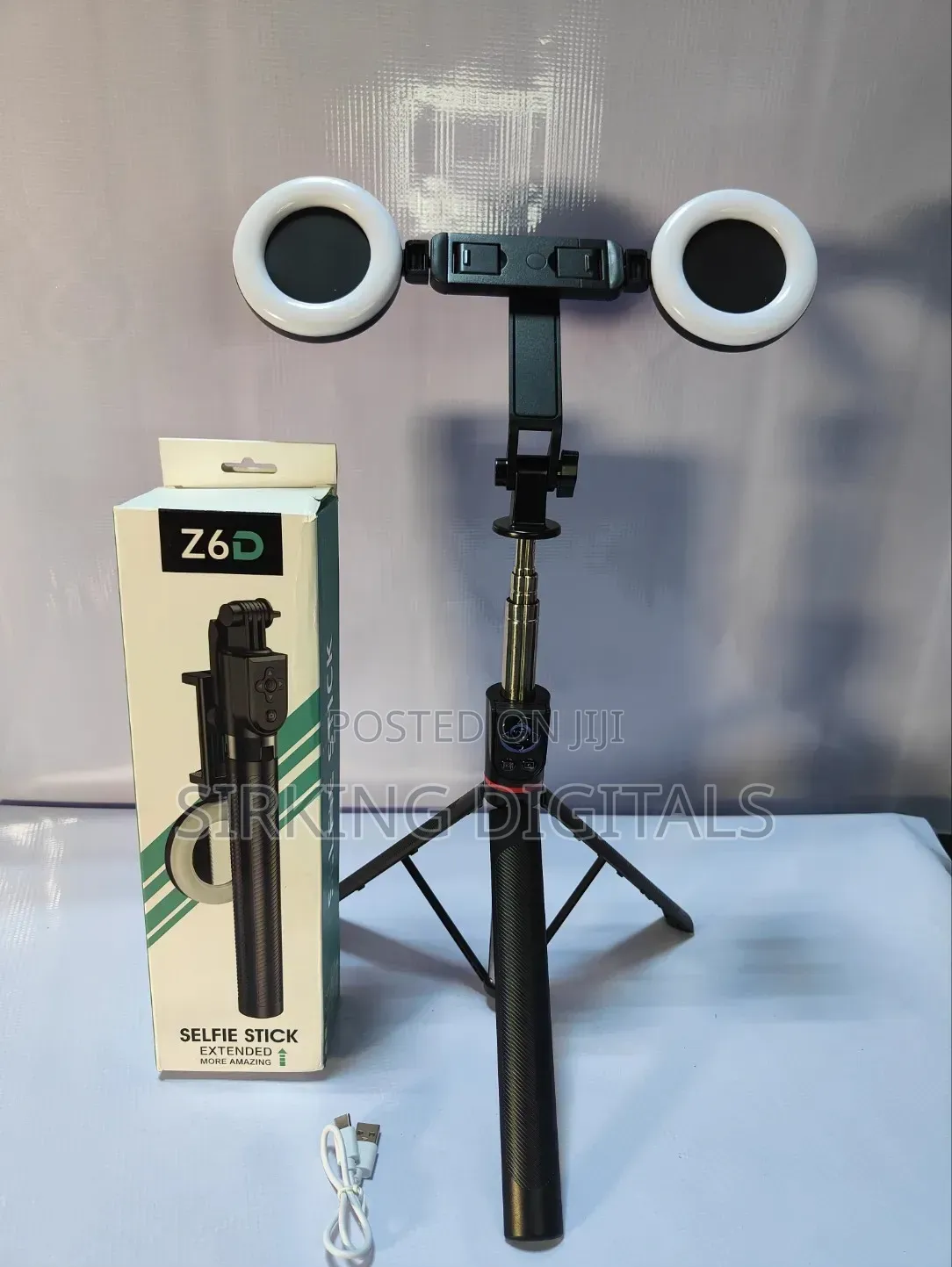 Z6d 2-in-1 Selfie Stick Extended