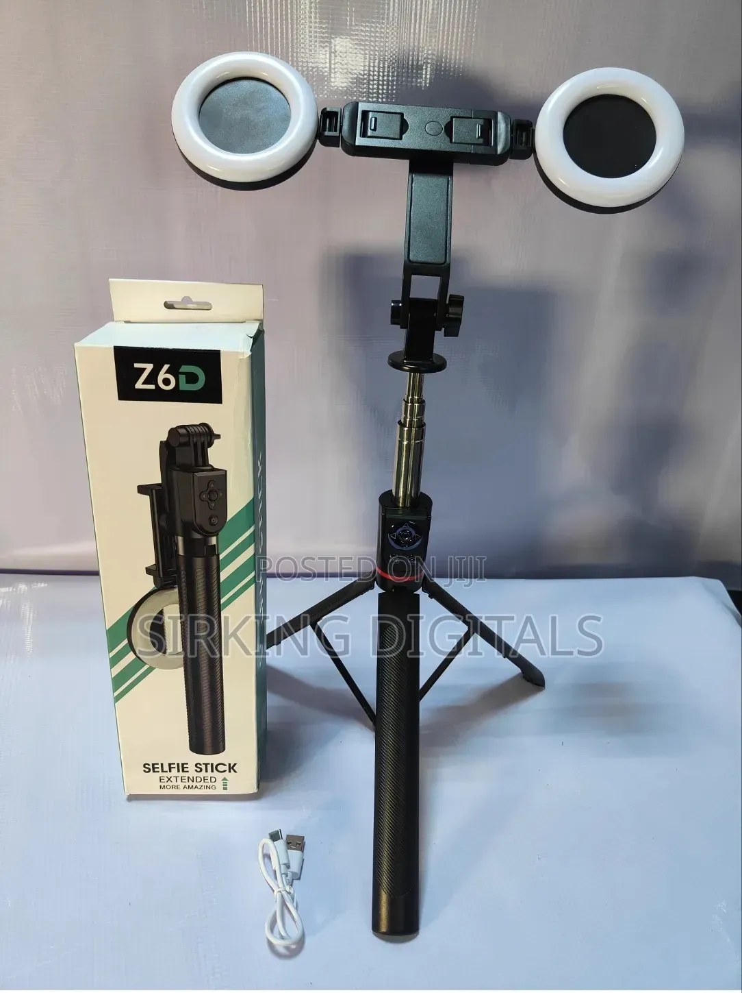 Z6d 2-in-1 Selfie Stick Extended