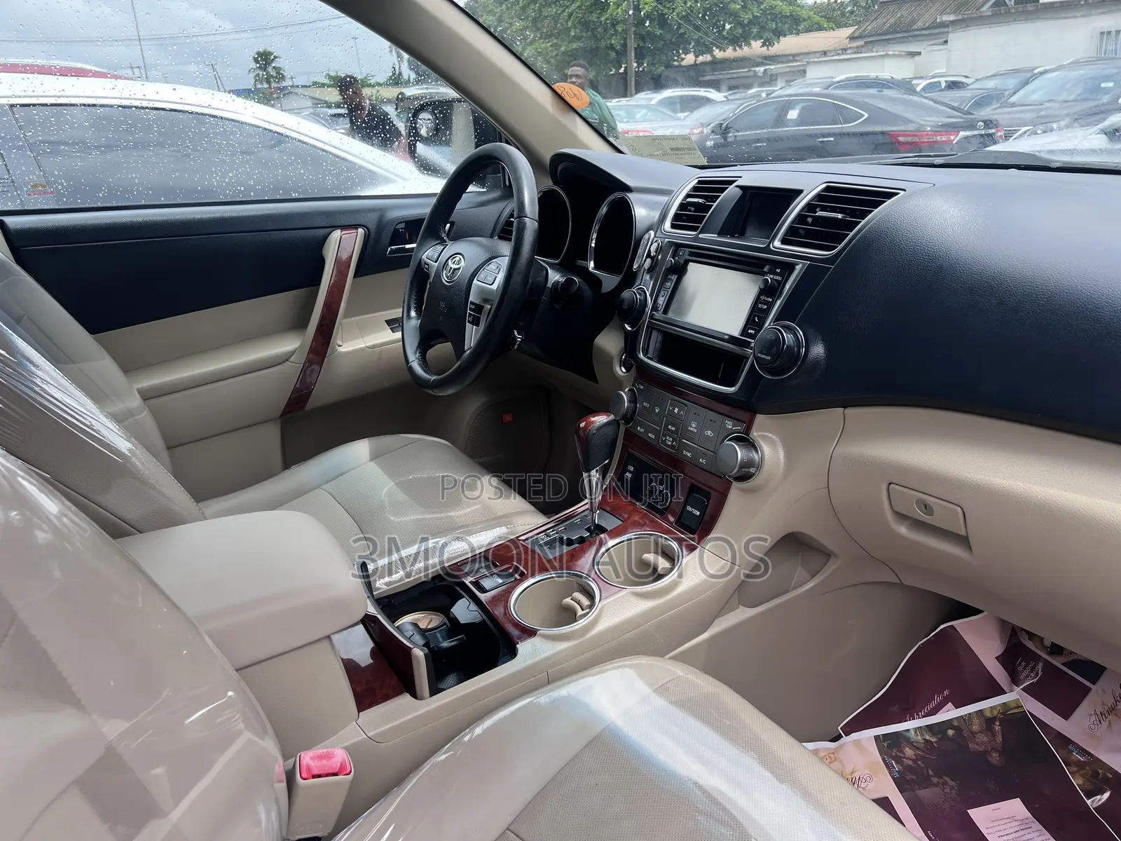 Toyota Highlander Limited 3.5l 4WD 2013 Black