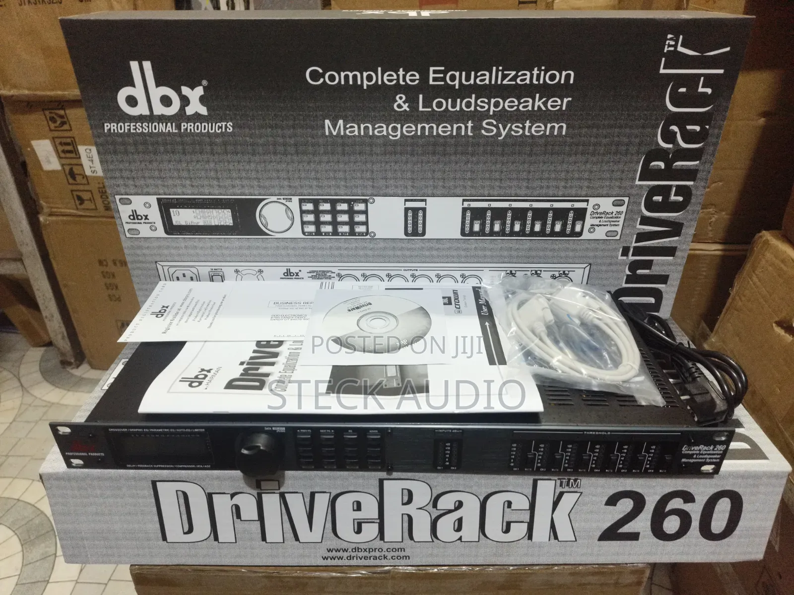 DBX Drive Rack 260 Speaker Management, Solution to Pa System Problem