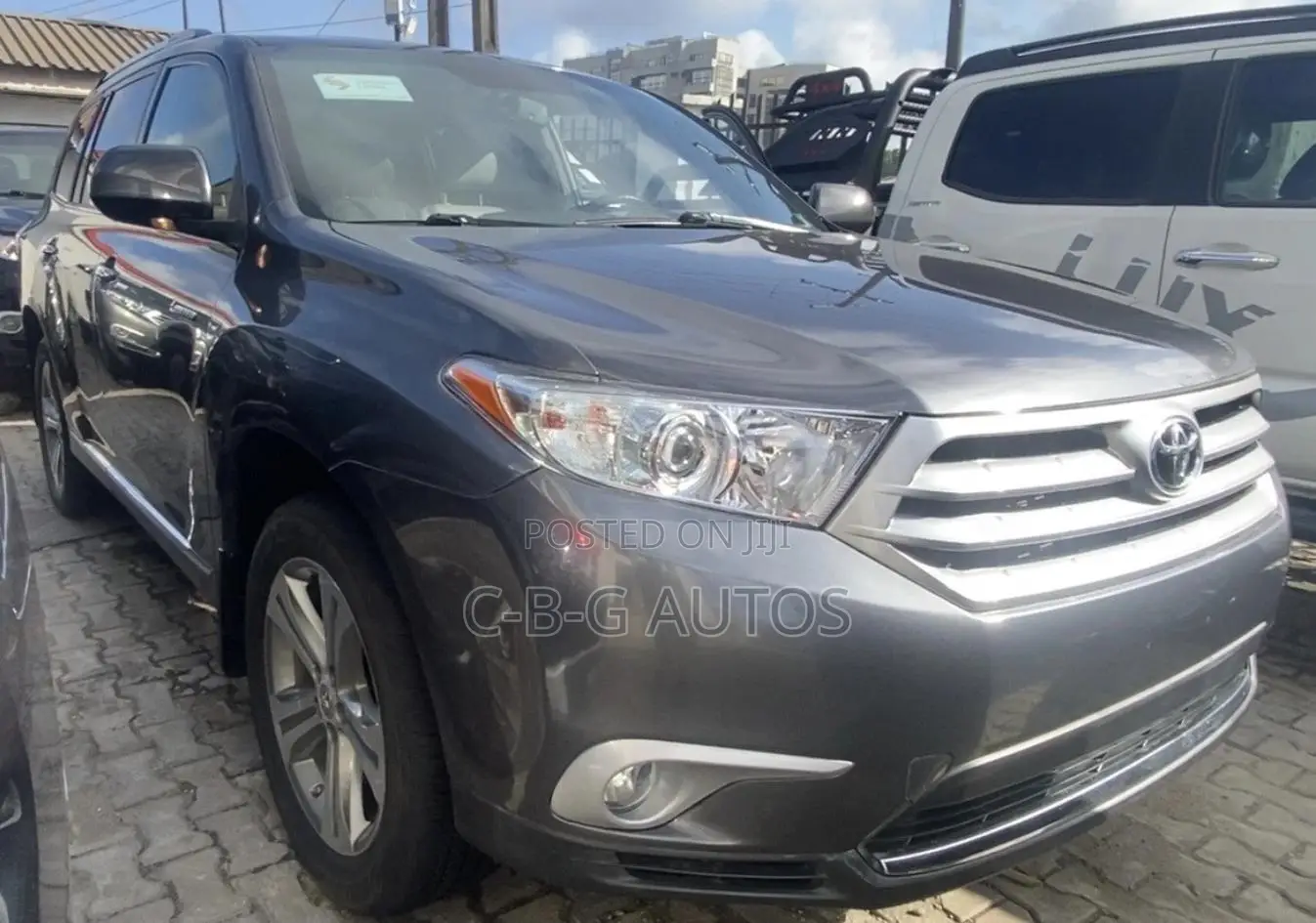 Toyota Highlander Limited 2012 Gray