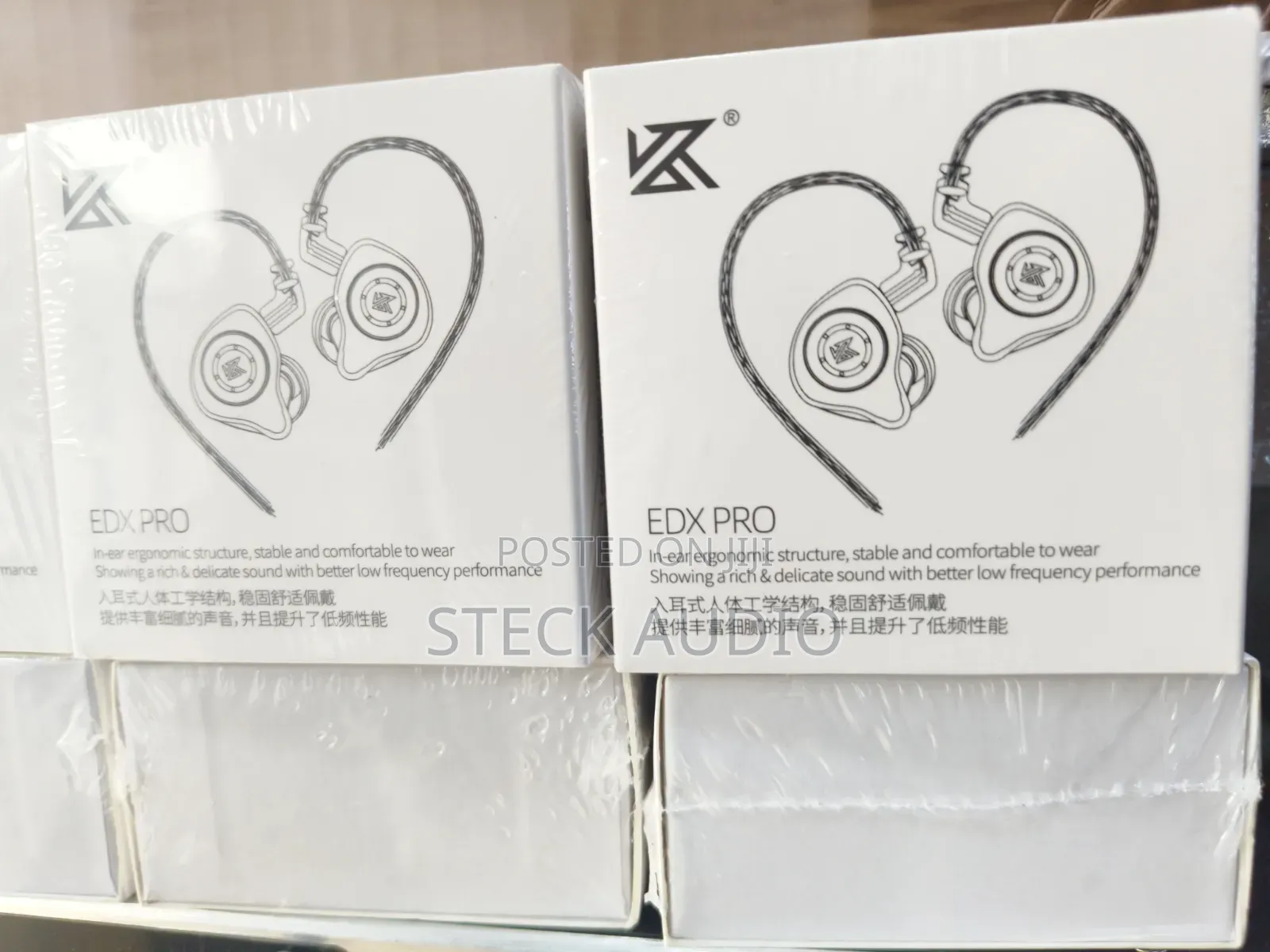Edx Pro Iem Headphones. Personal in Ear Monitor Headset for a Clear Fe