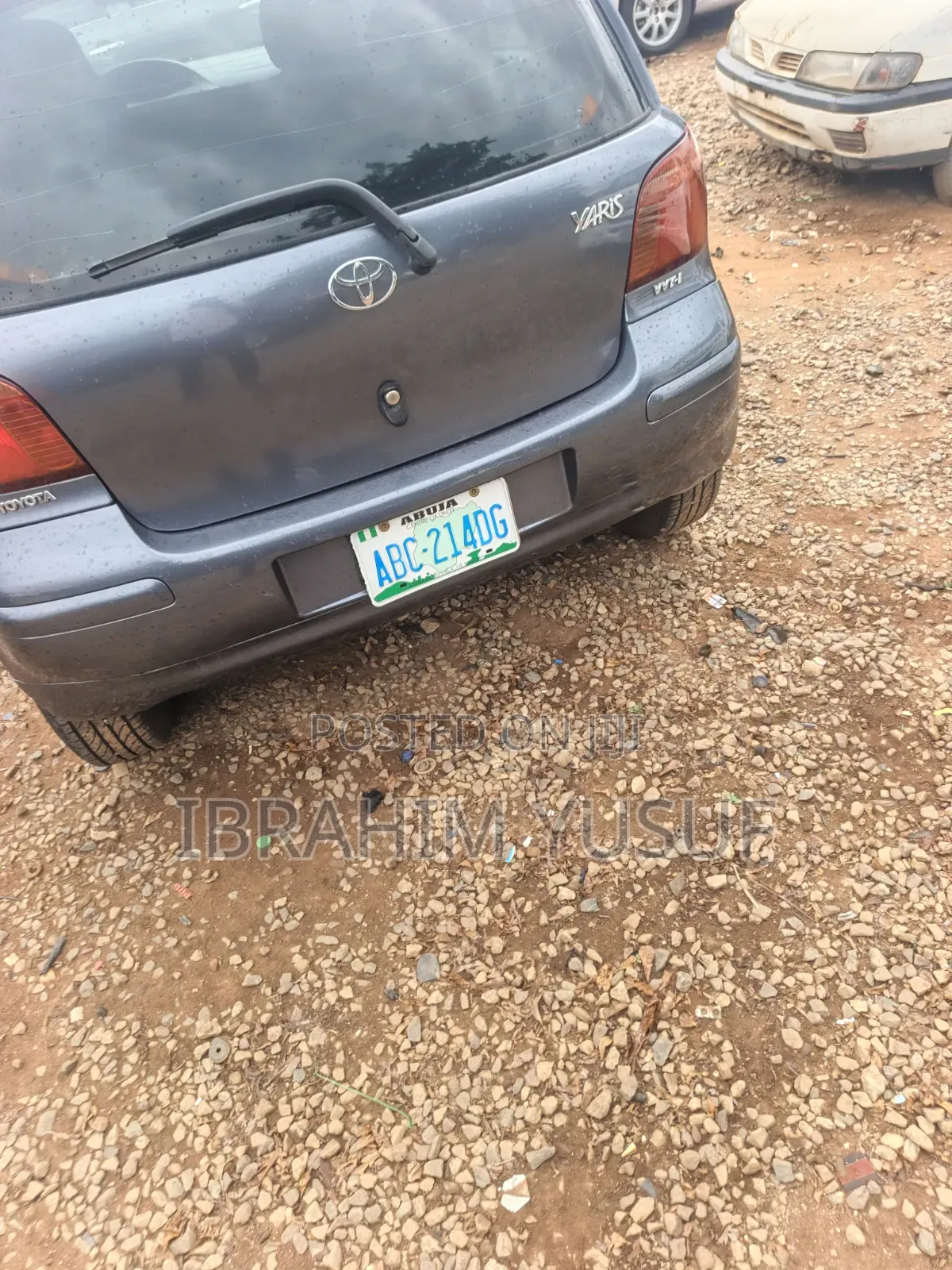 Toyota Yaris 2005 Gray