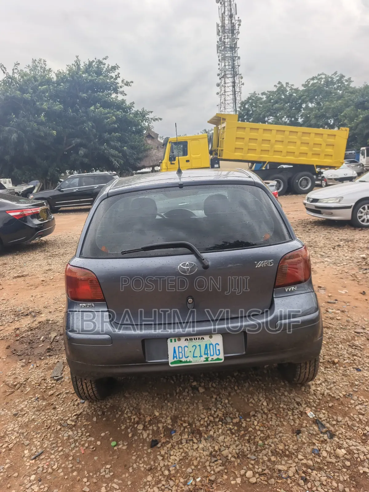 Toyota Yaris 2005 Gray