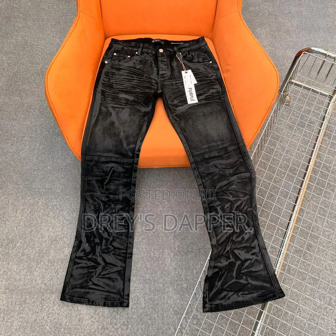 High-Quality Luxury Purple Jean
