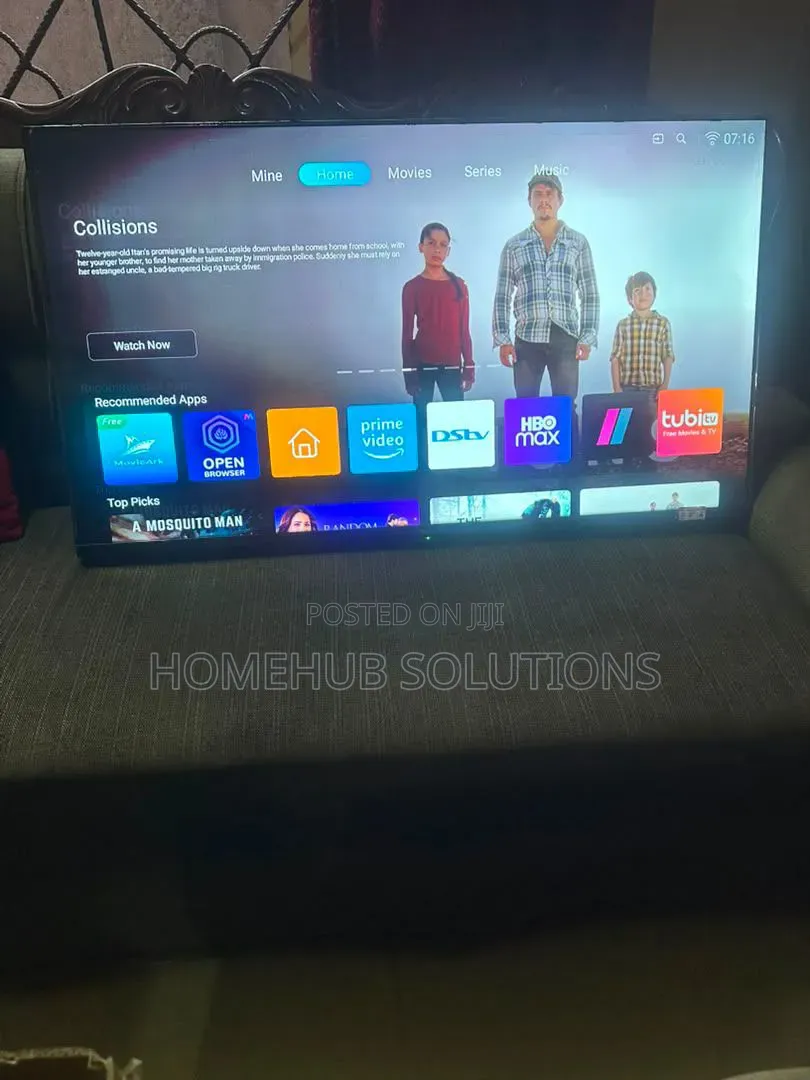50 Inches Lg Smart Tv With Carton and Remote