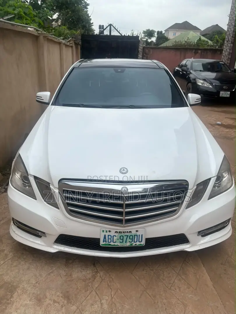 Mercedes-Benz E350 2011 White