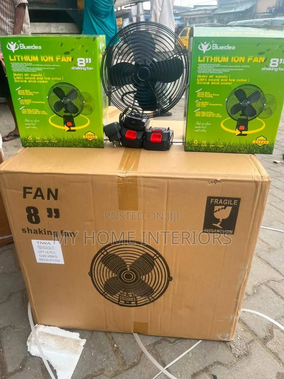 Wireless Lithium Battery Fan