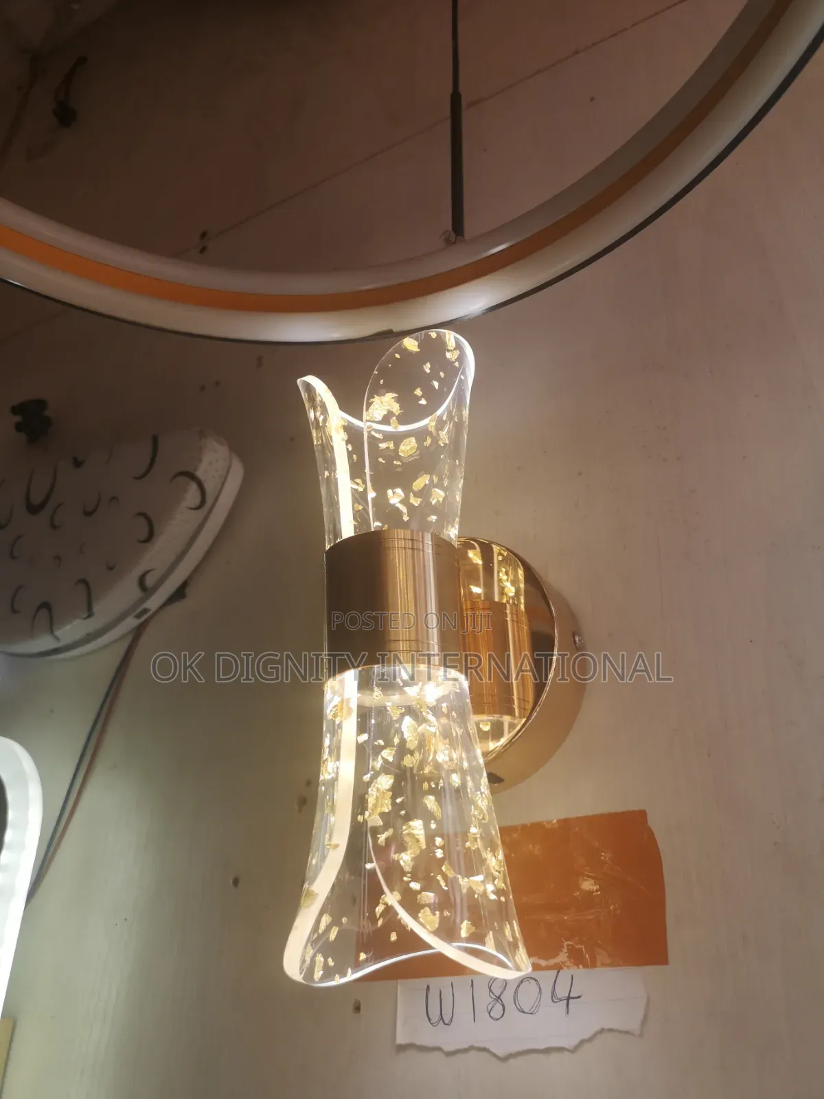 Luxury Gold Crystal Led Wall Light– Modern Indoor Decorative Wall Lamp