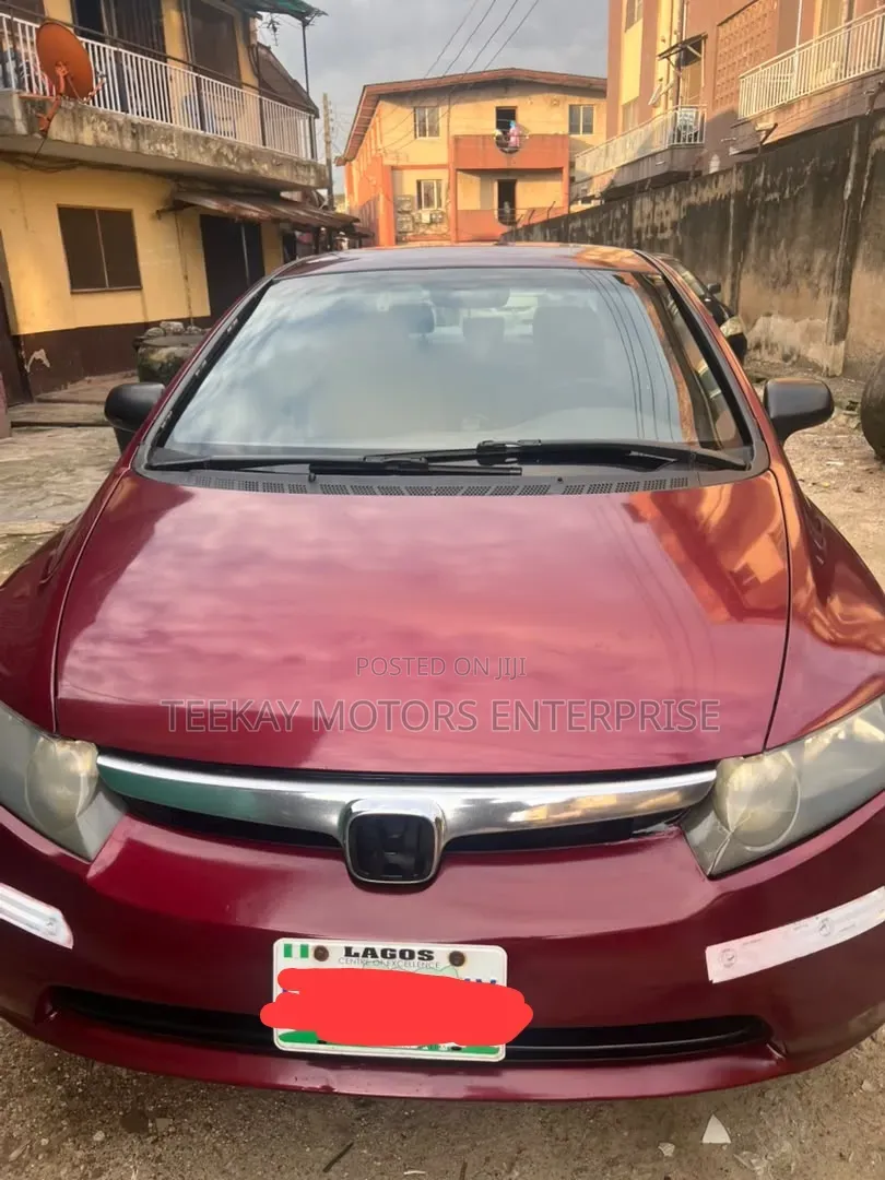 Honda Civic Sedan LX Automatic 2006 Red