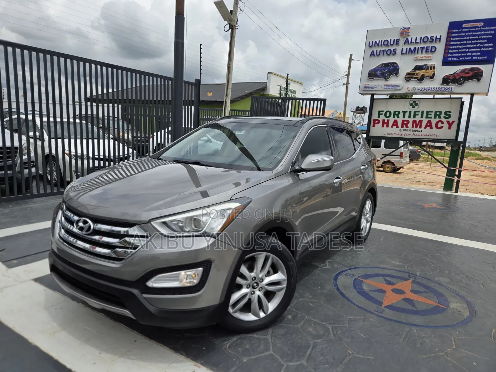 Hyundai Santa Fe 2014 Gray