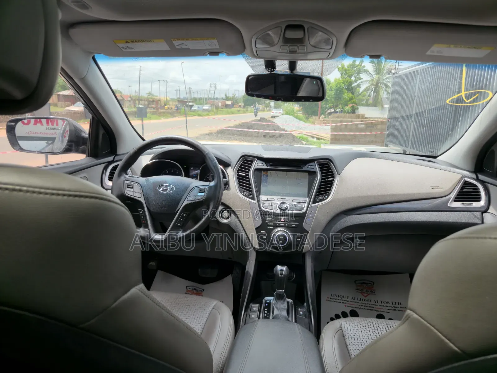Hyundai Santa Fe 2014 Gray