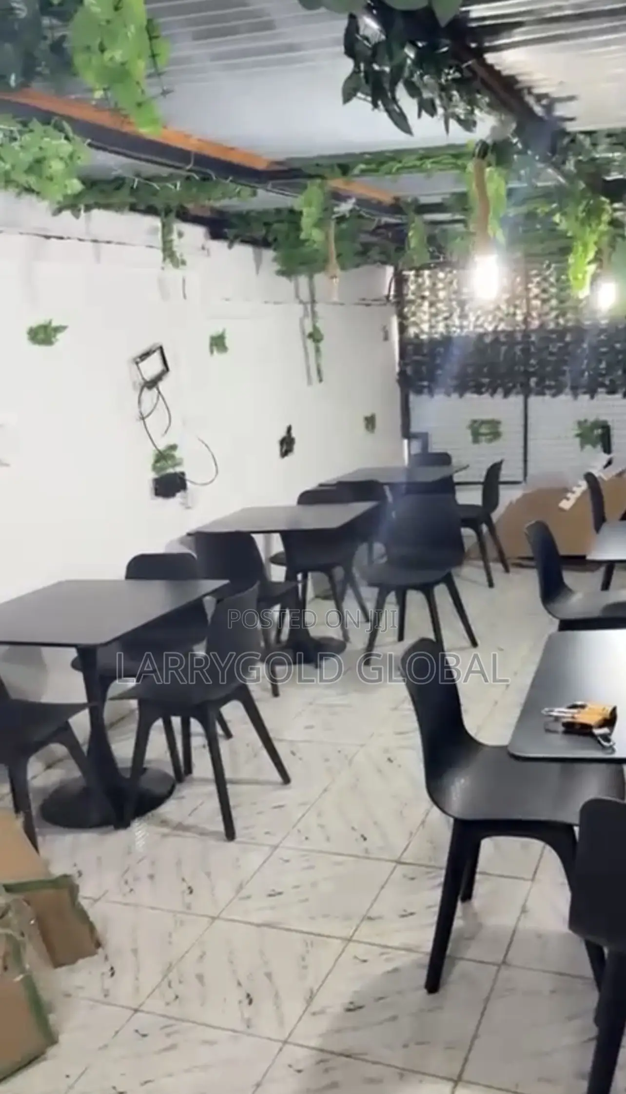 Imported Restaurant Set With 4 Chairs