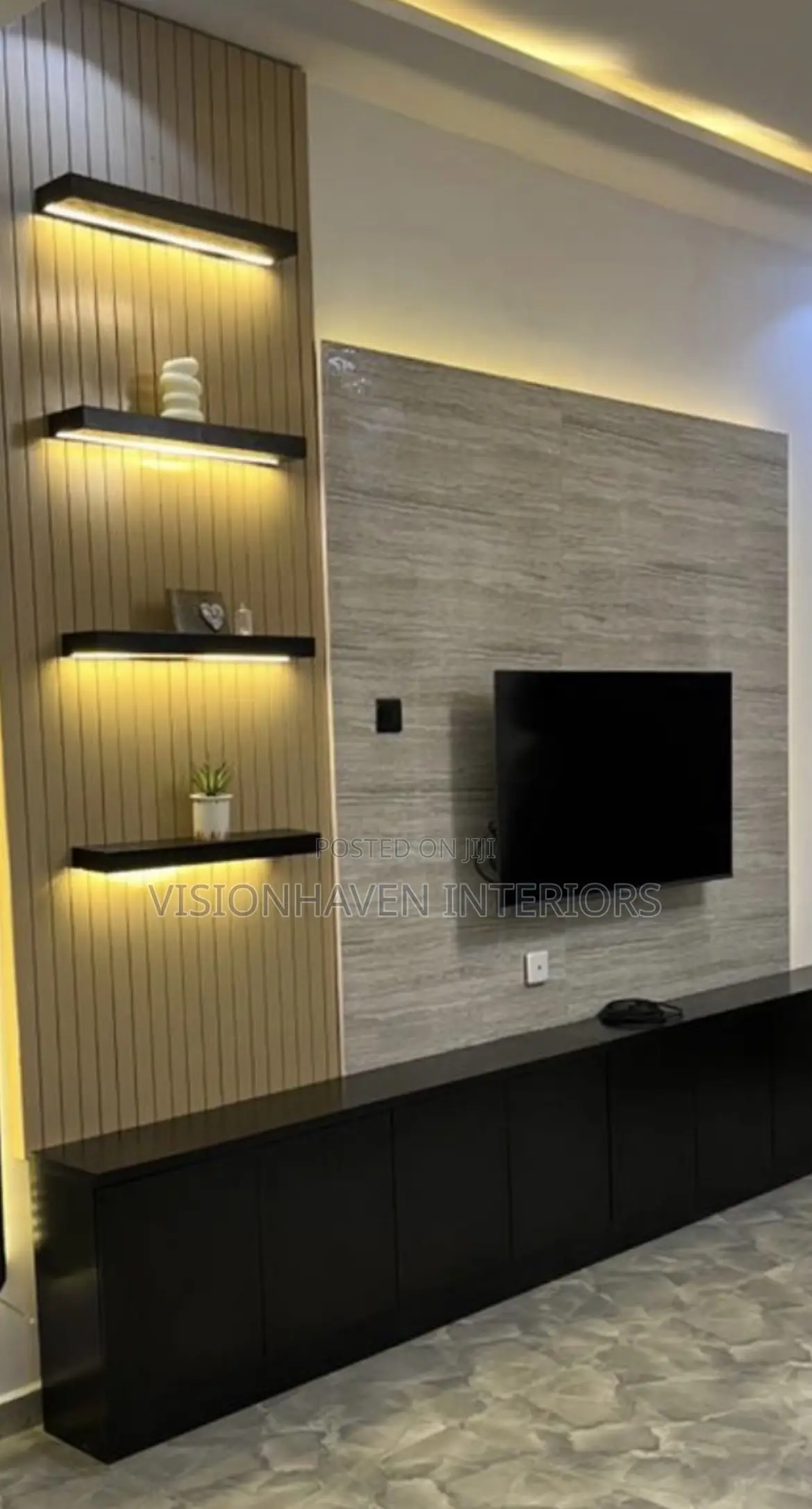 Tv Console in Any Measurement