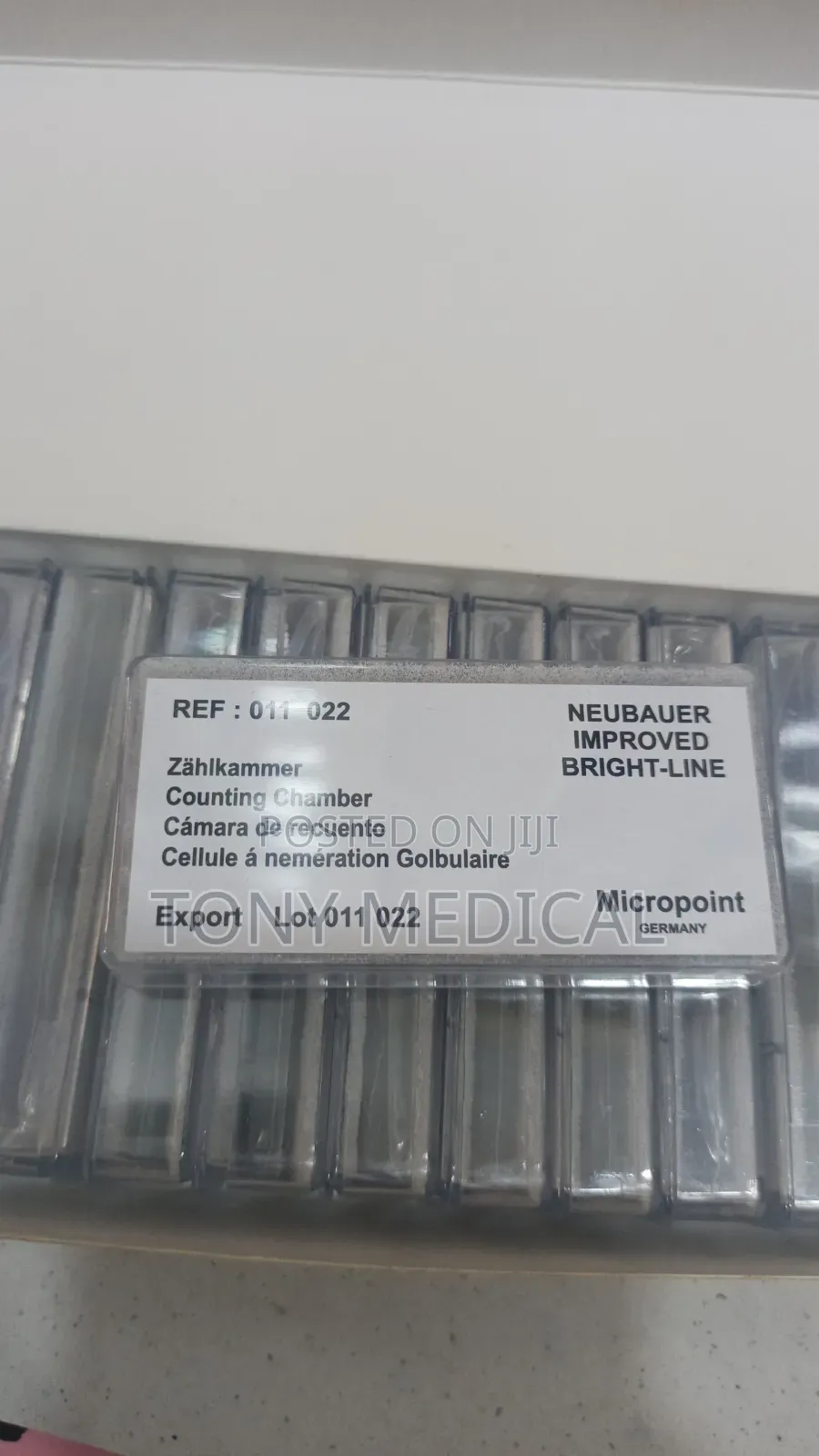 Neubauer Improve Bright Lined Counting Chamber