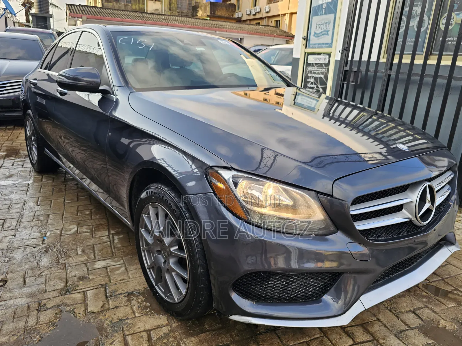 Mercedes-Benz C300 2016 Gray