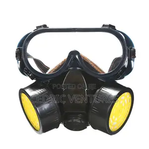 Respirator Gas Mask With Goggles