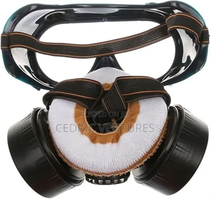 Respirator Gas Mask With Goggles