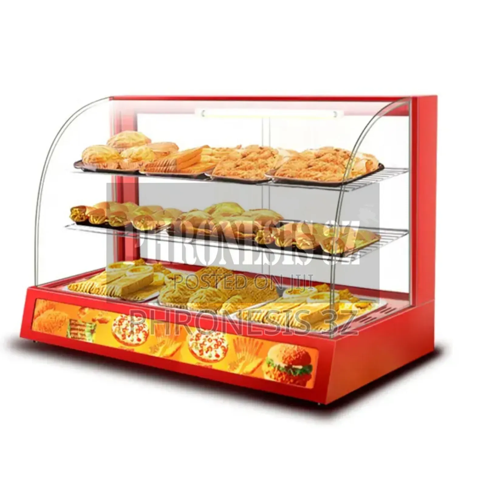 Snack Display Showcase (Warmer)