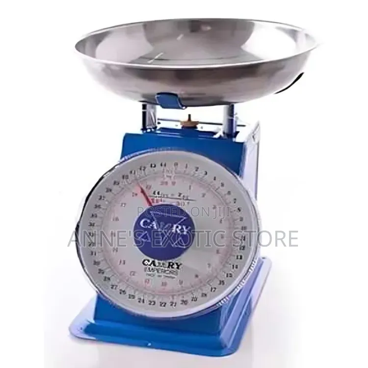 Camry 20kg Mechanical Kitchen Weighing Scale With Stainless Steel Bowl