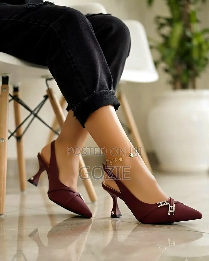 Stylish Sling Back High Heel Sandals