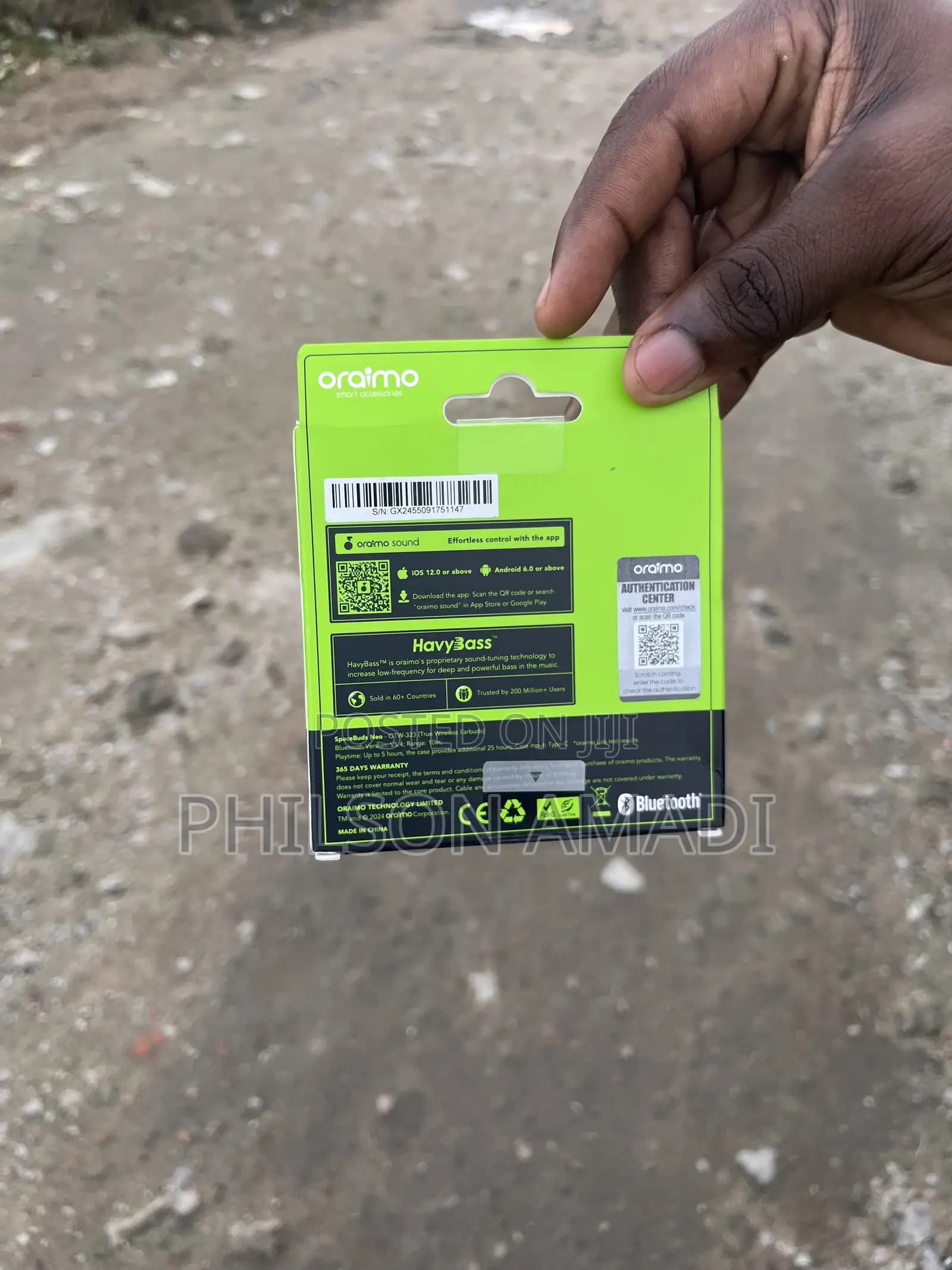 Oraimo Spacebuds Neo+Anc Sound-360 Spatial Audio True Wirelessear-Buds