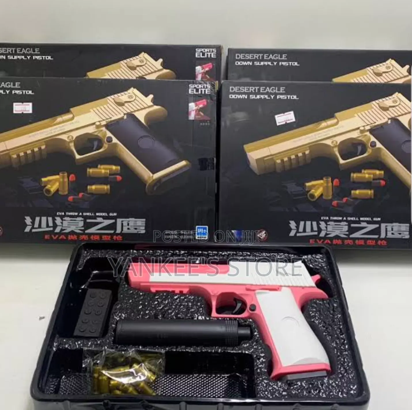 Brand New Desert Eagle Model Soft Bullet Toy Gun