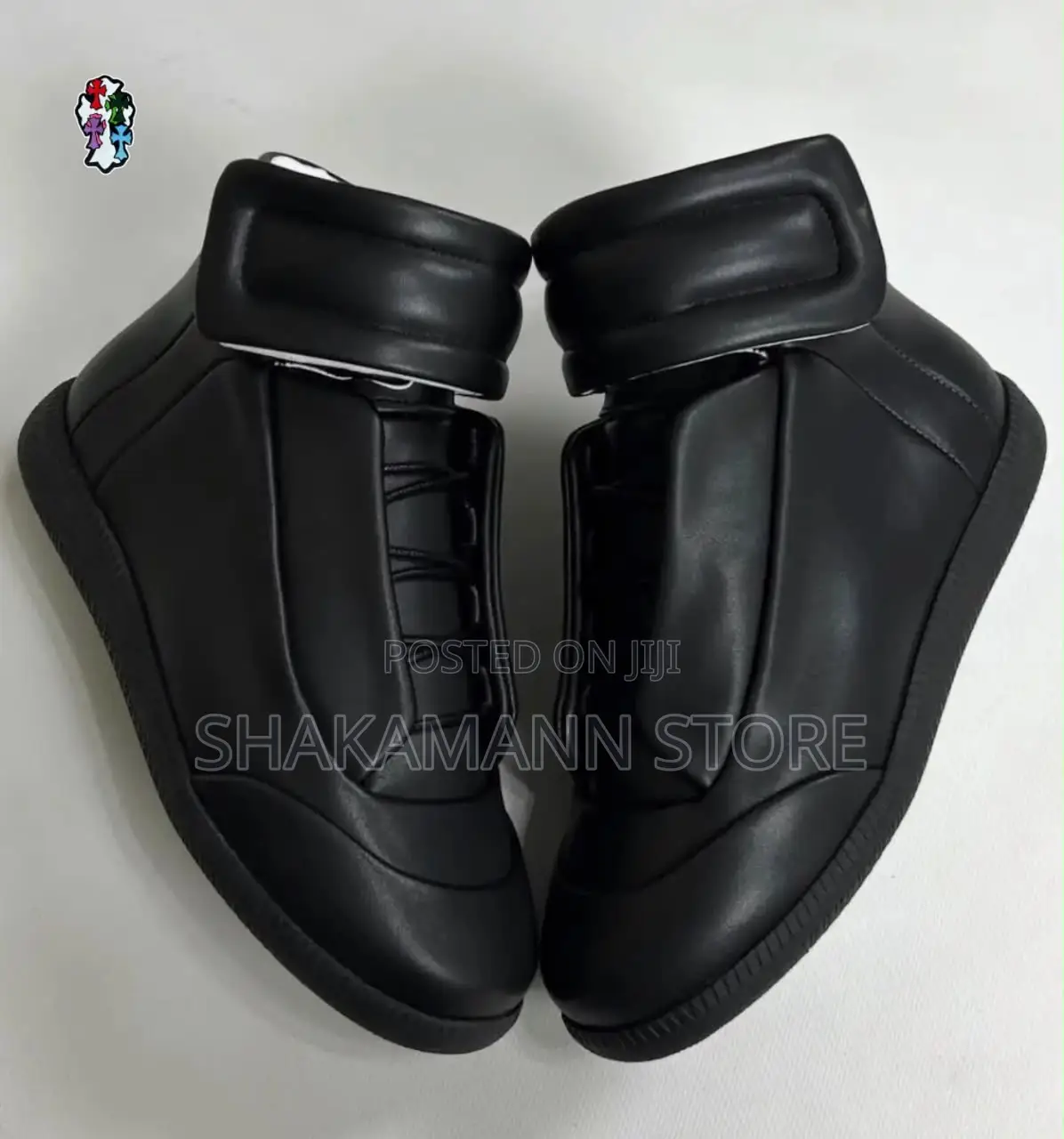 Original New Maison Margiela Future Ankle Sneakers Black —Newest Drip
