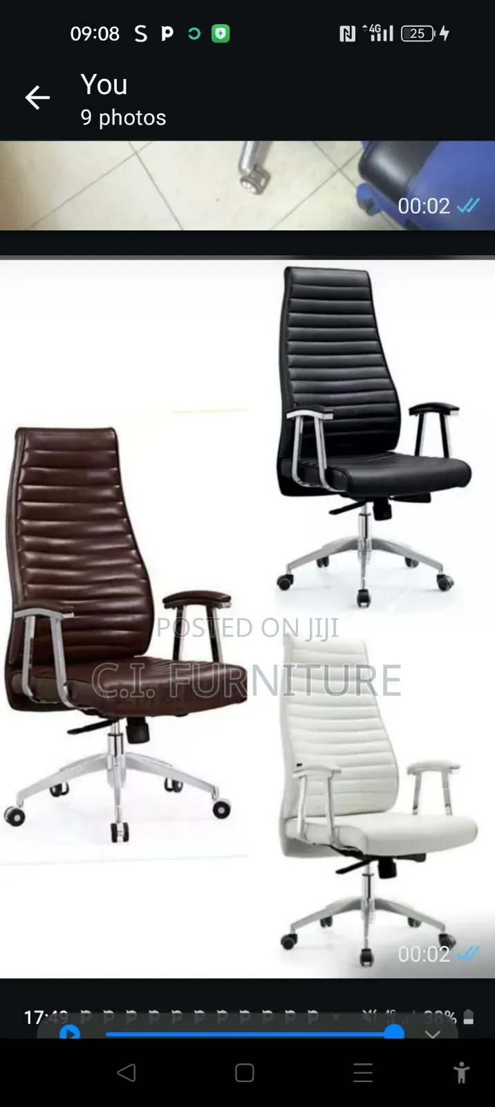 Quality Two Seater Reception Chair