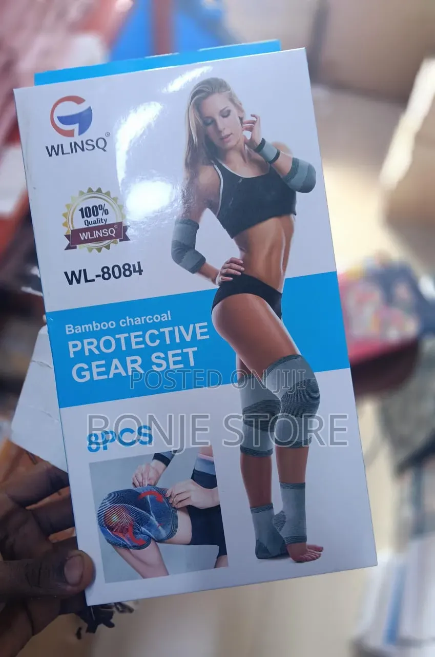 8 PCS Protective Gear Set, Arm Guard, Wrist Guard, Knee Pads, Ankle