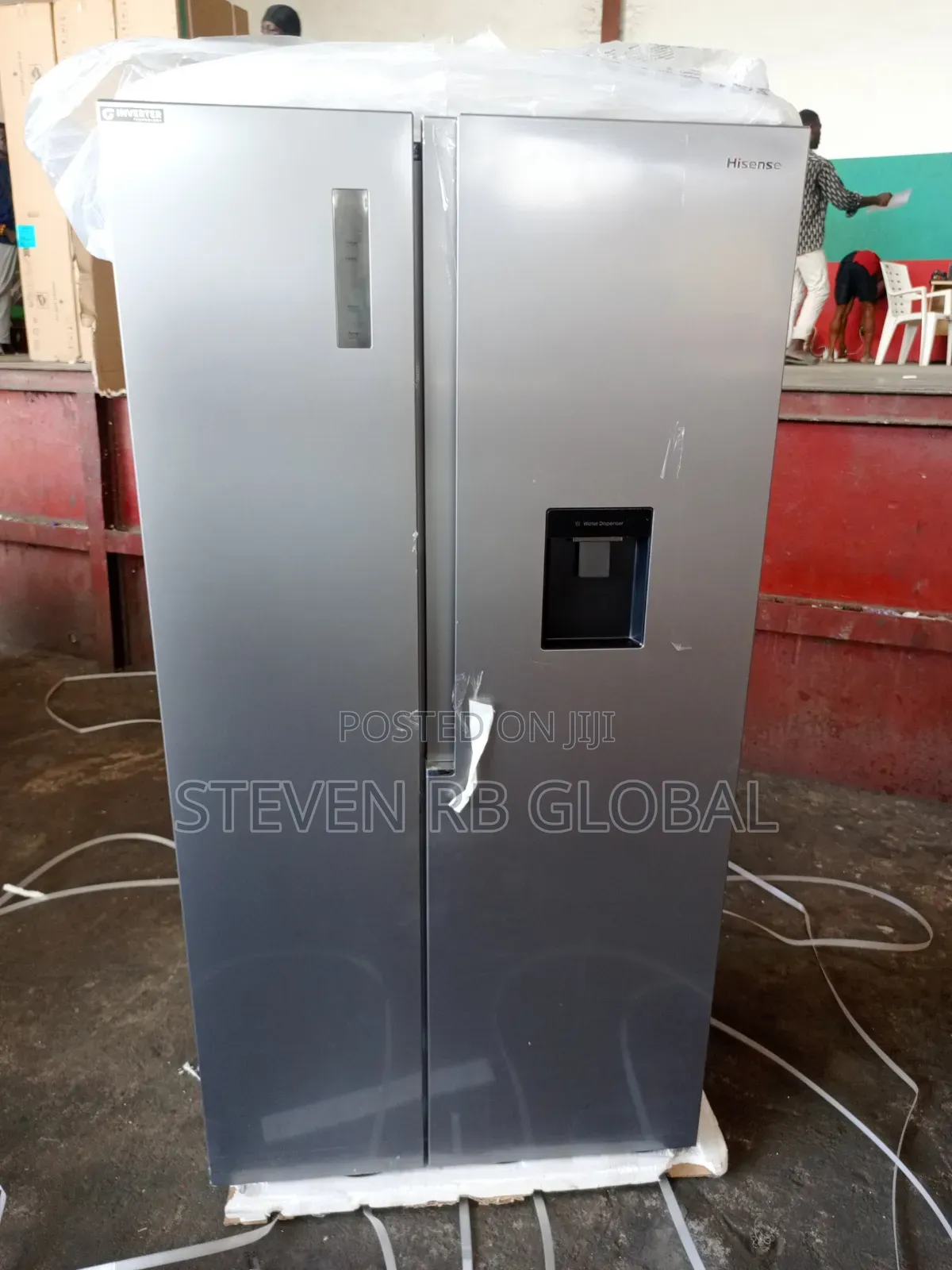 Hisense 529l Side-by-Side Refrigerator | Ref 71ws-Rc (Gray)