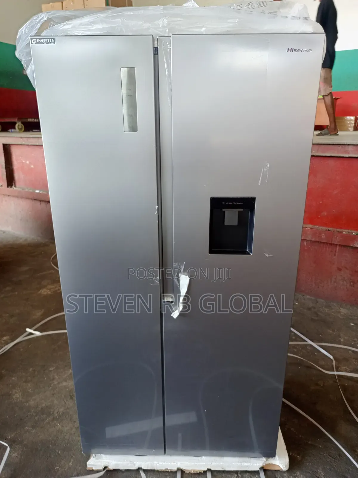 Hisense 529l Side-by-Side Refrigerator | Ref 71ws-Rc (Gray)