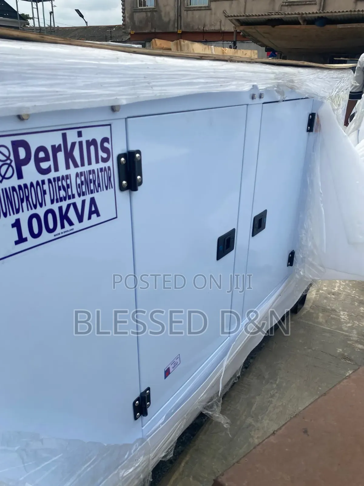 Brand New England Soundproof Perkins Generator