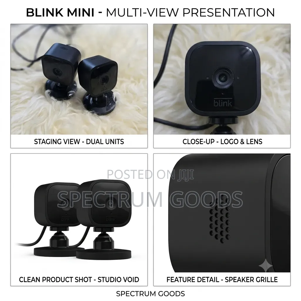 Blink Mini Compact Indoor Plug-in Smart Security Camera
