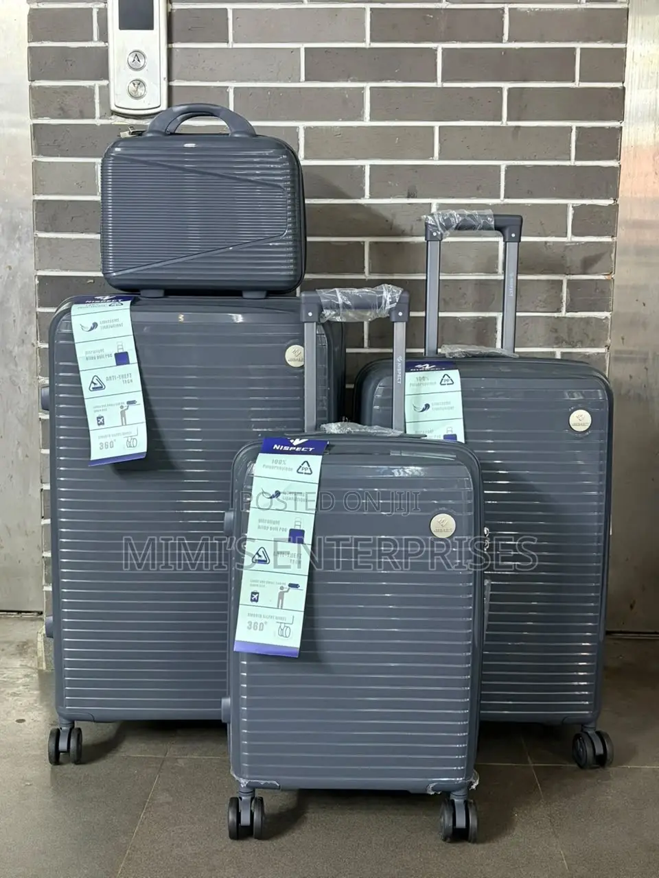 Luxury Set of 4set of Rubber Luggage