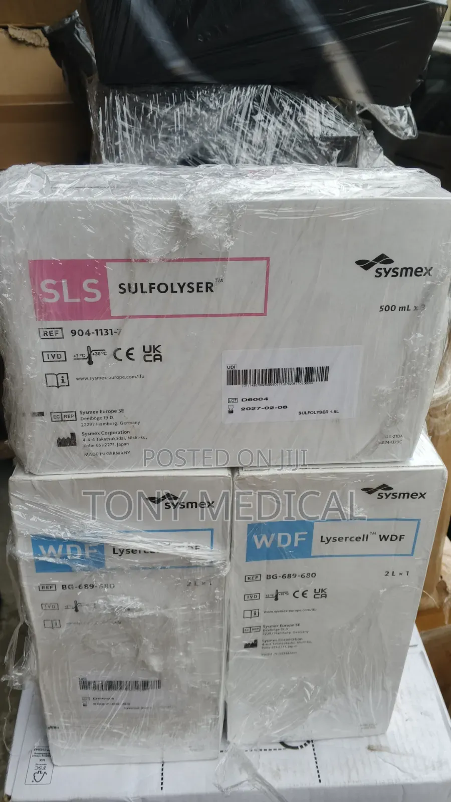 Sysmex Hematology Analyzer Reagents