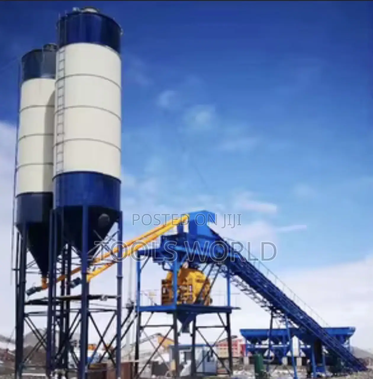 75m3/Hr Concrete Mixing Plant – Industrial Construction Equipment