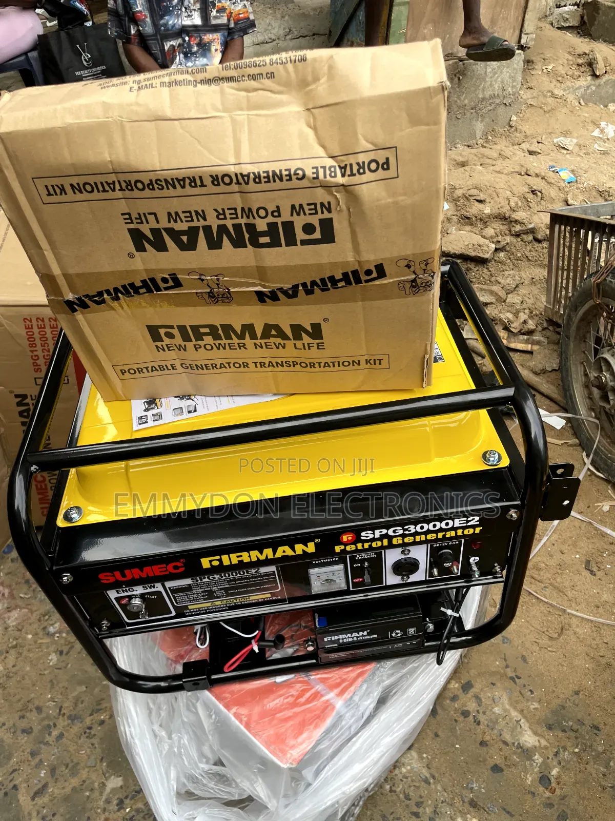Sumec Firman Spg3000e2 4.5kva Petrol Generator