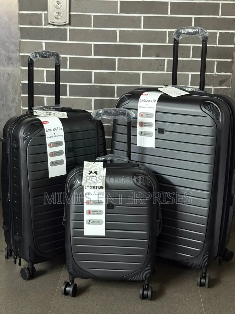 Premium Luxury Luggage Set of 3
