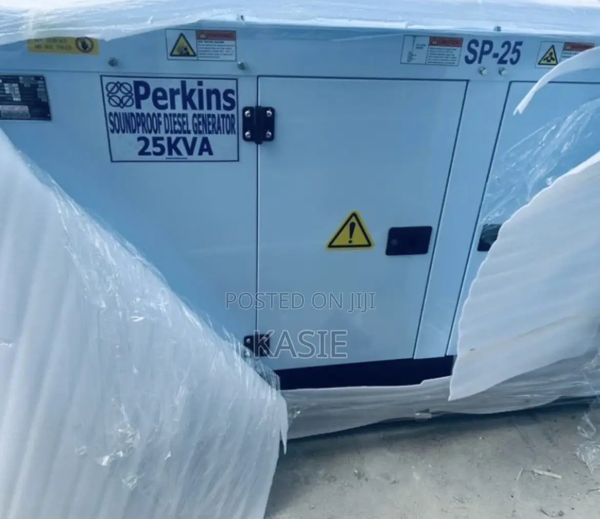 25kva Original Perkins Soundproofed Generator