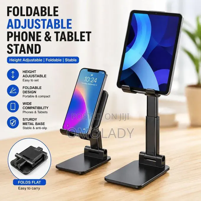 Phone Holder Stand With Mirror