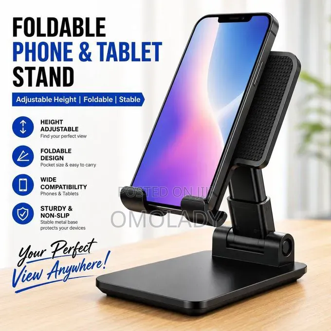 Phone Holder Stand With Mirror