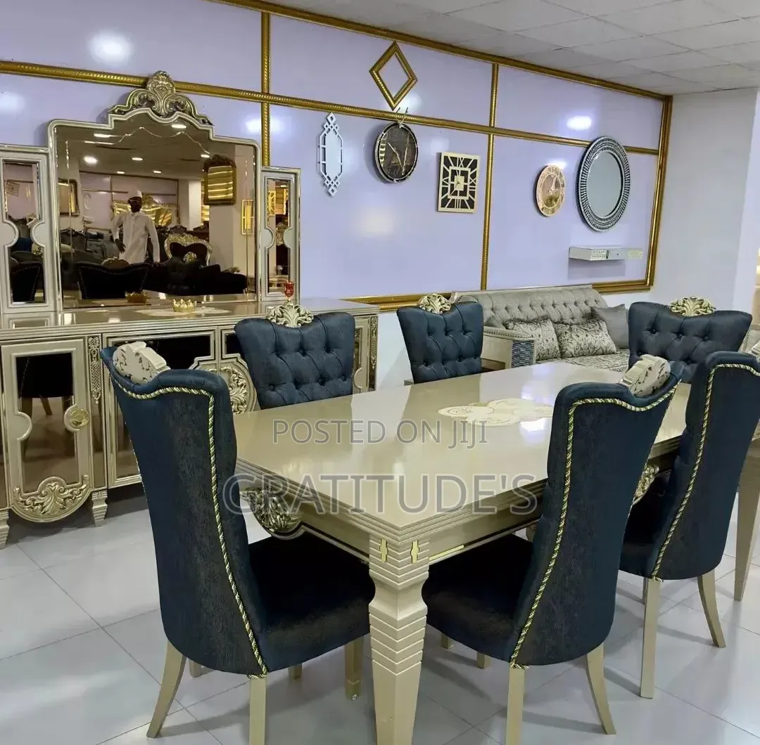 Luxury Dinning Table Sets 6 Seater