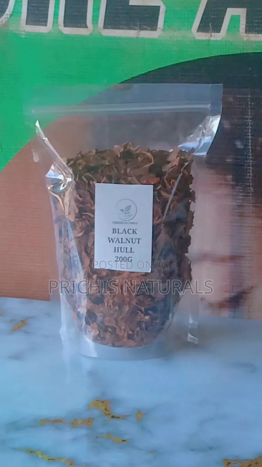 Black Walnut Hull Powder 100g for Parasite, Colon, Digestive Support