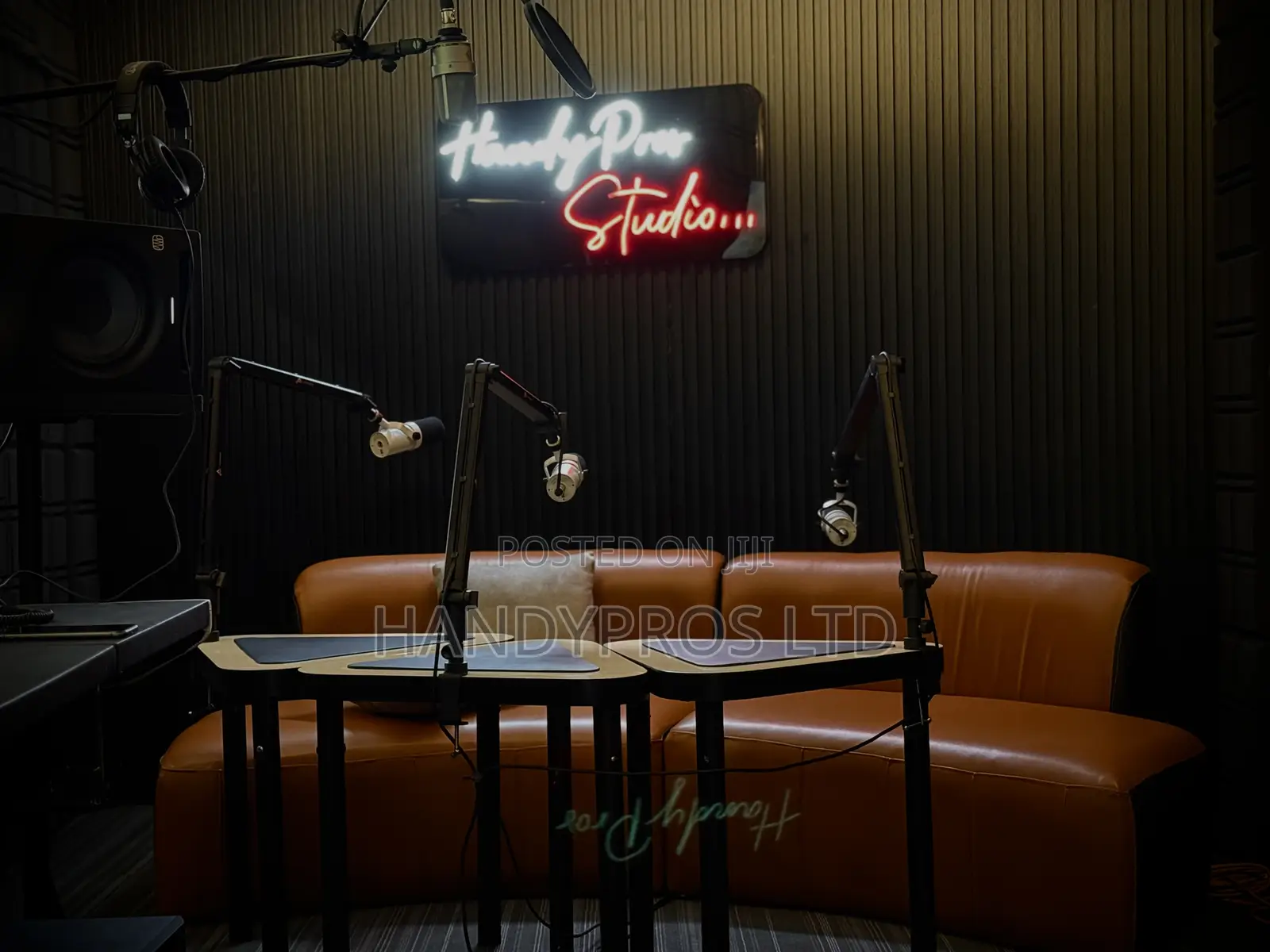 Podcast Recording Studio for Rent in Victoria Island Lagos
