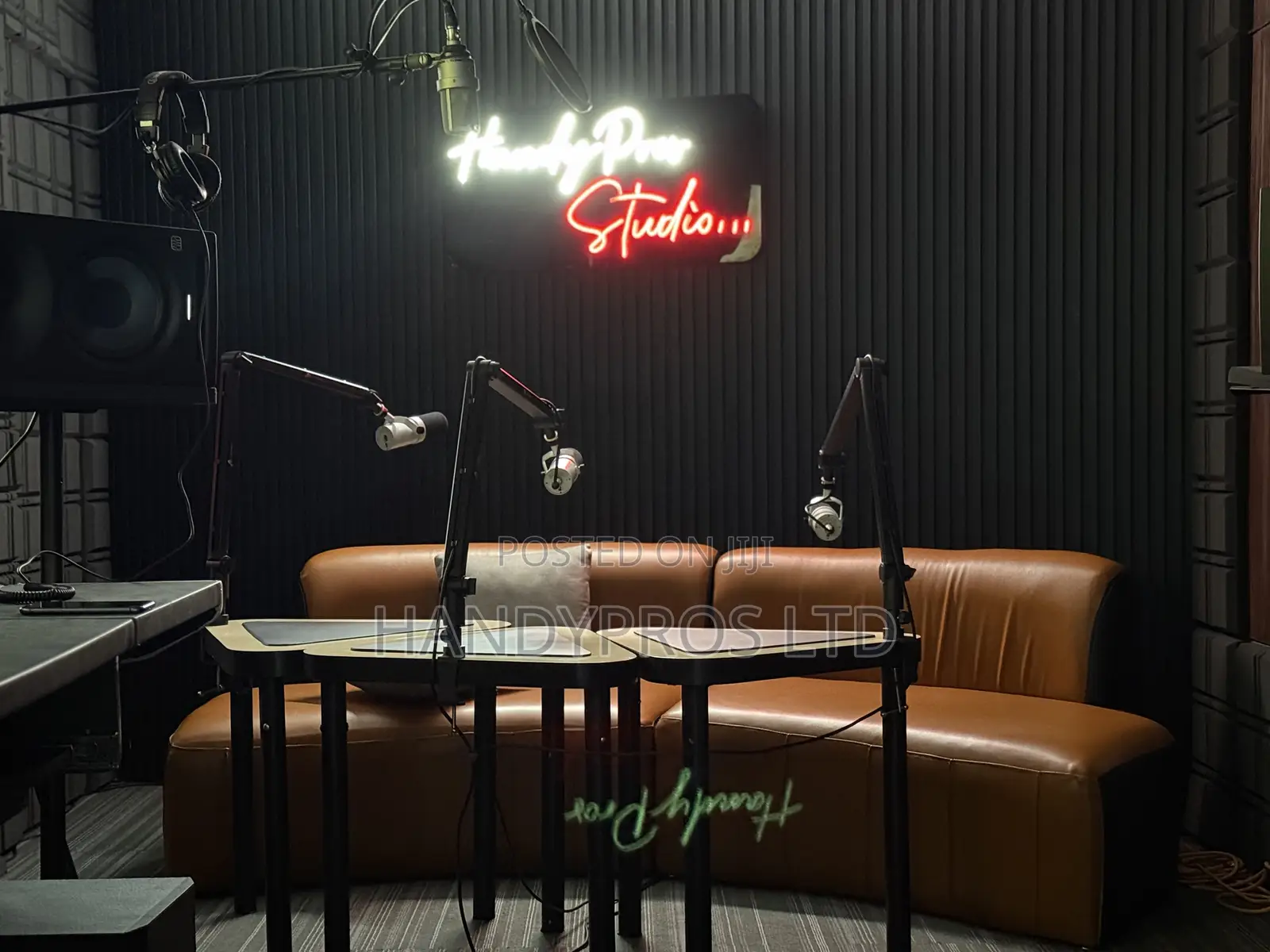 Podcast Recording Studio for Rent in Victoria Island Lagos