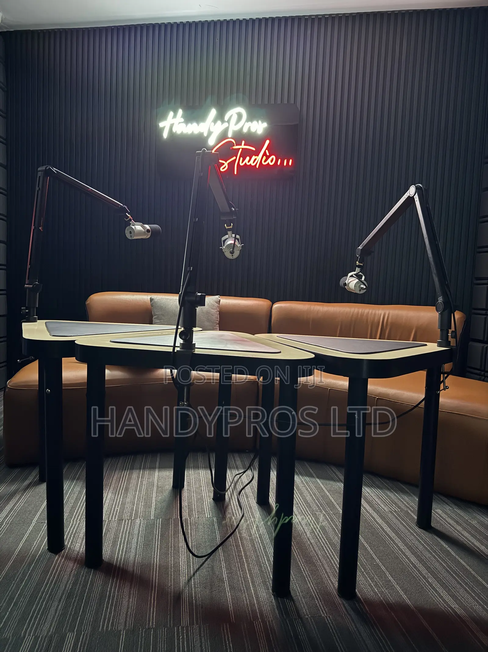 Podcast Recording Studio for Rent in Victoria Island Lagos