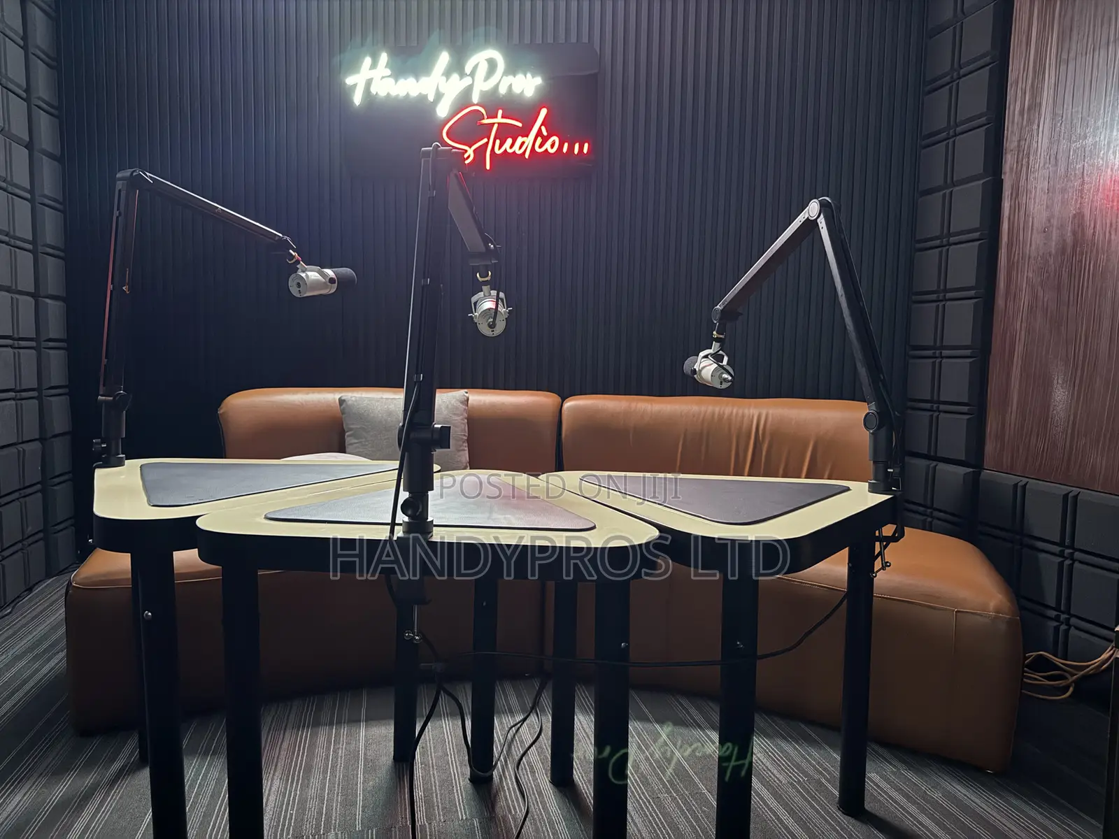 Podcast Recording Studio for Rent in Victoria Island Lagos