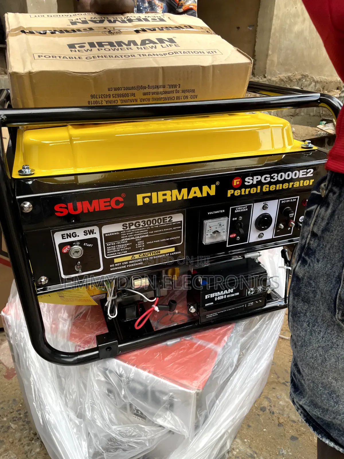 Sumec Firman Spg3000e2 Copper Coil Generator